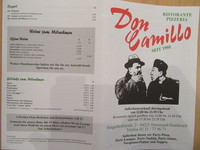 Speisekarte Don Camillo Seite 4