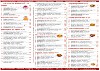 Speisekarte Anna Hoang Seite 1